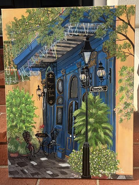 An Evening on Royal Street Original Painting