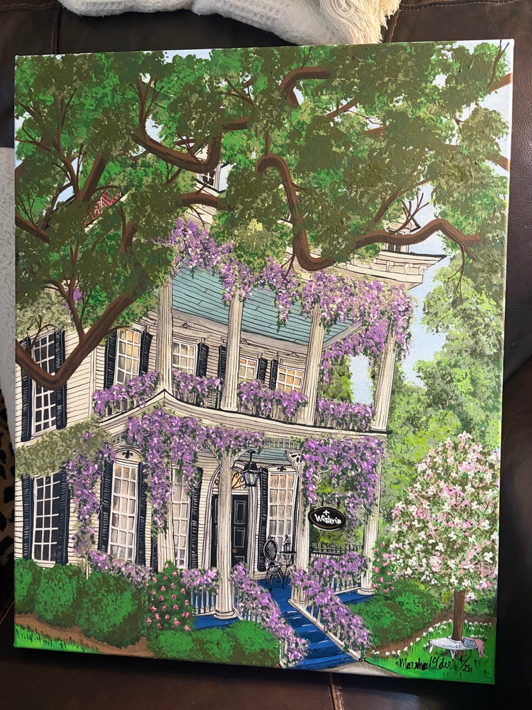 Wisteria Welcome (Prints)
