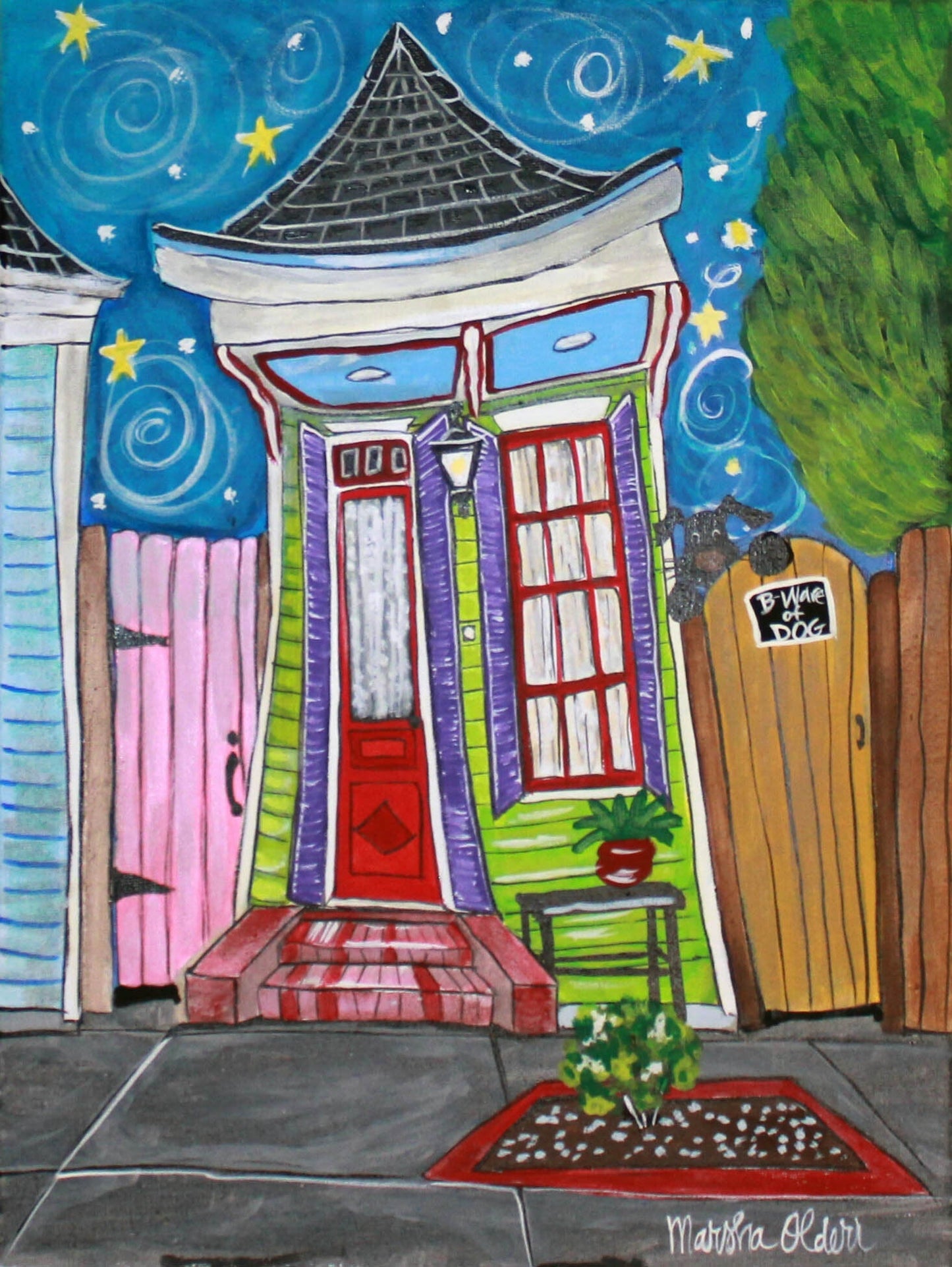 Beware of Dog Shotgun (Prints)