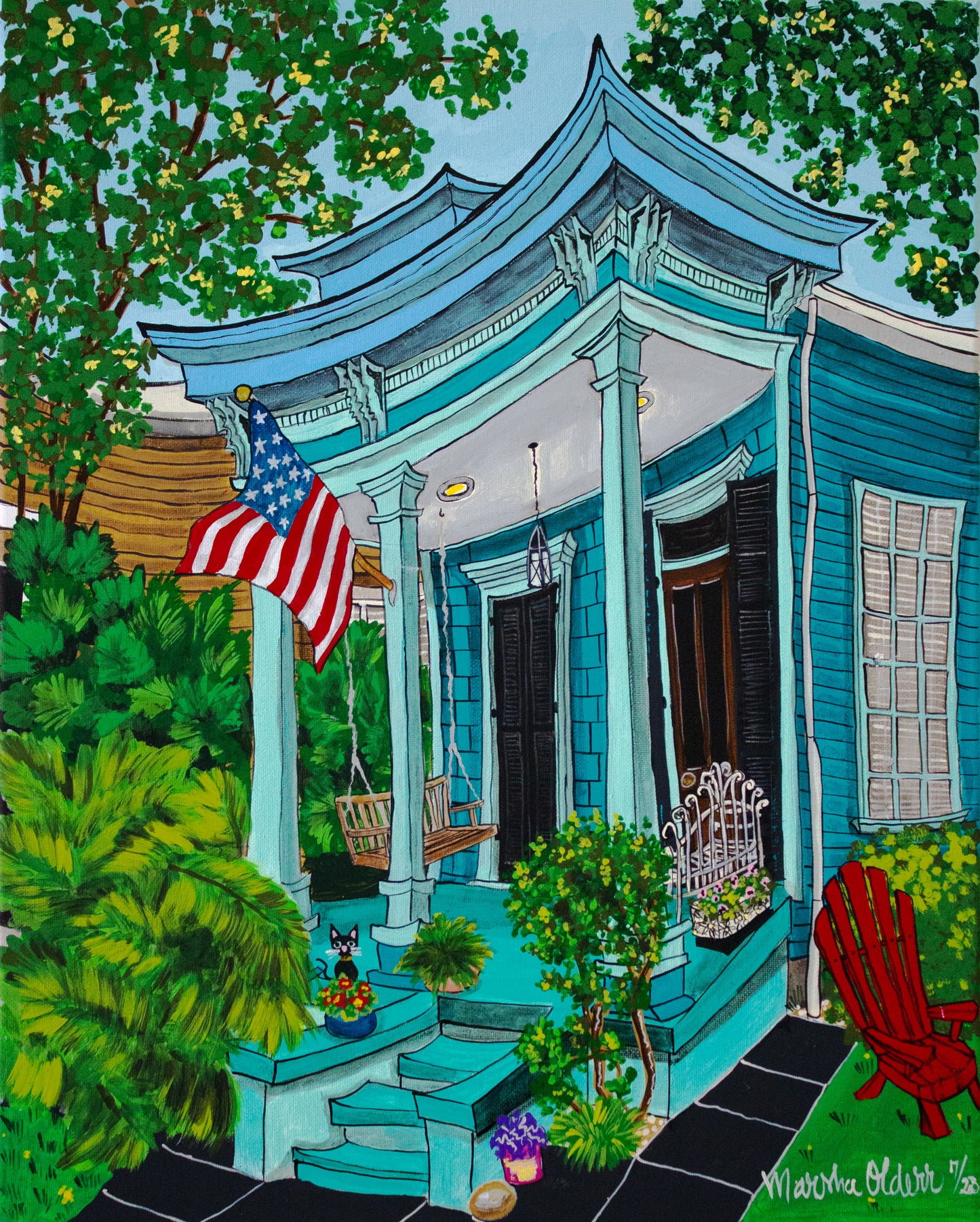 Flag Waving Shotgun (Prints)