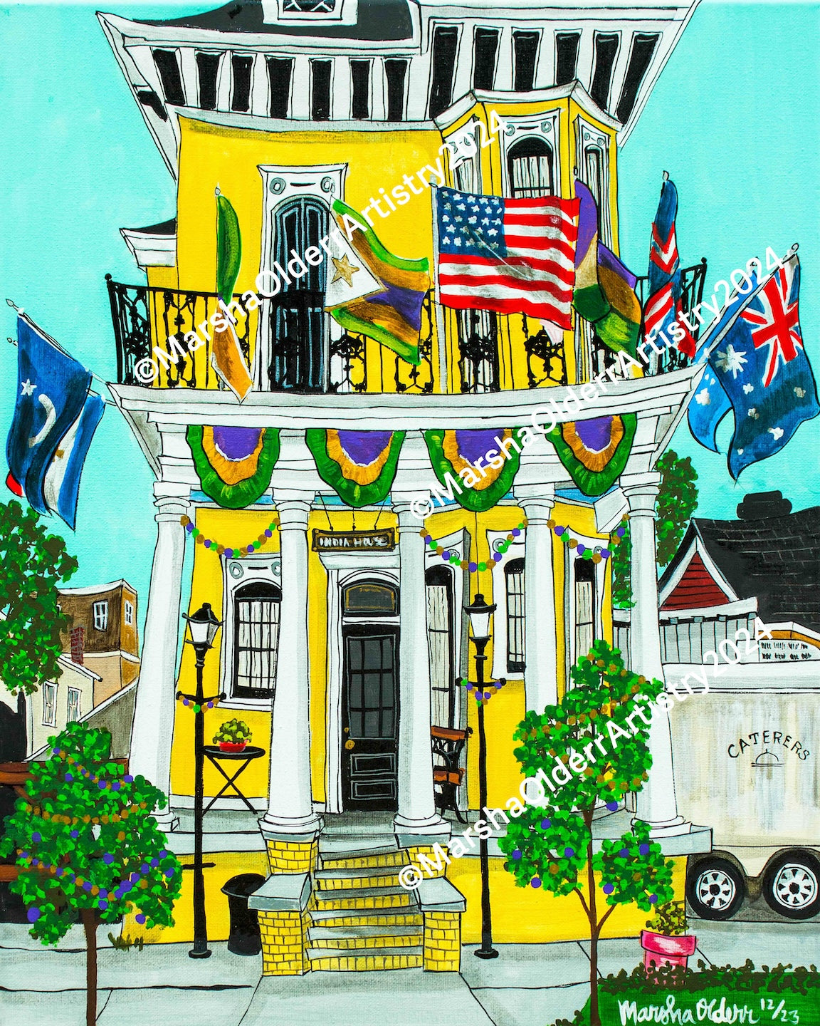 India House Hostel (Prints)