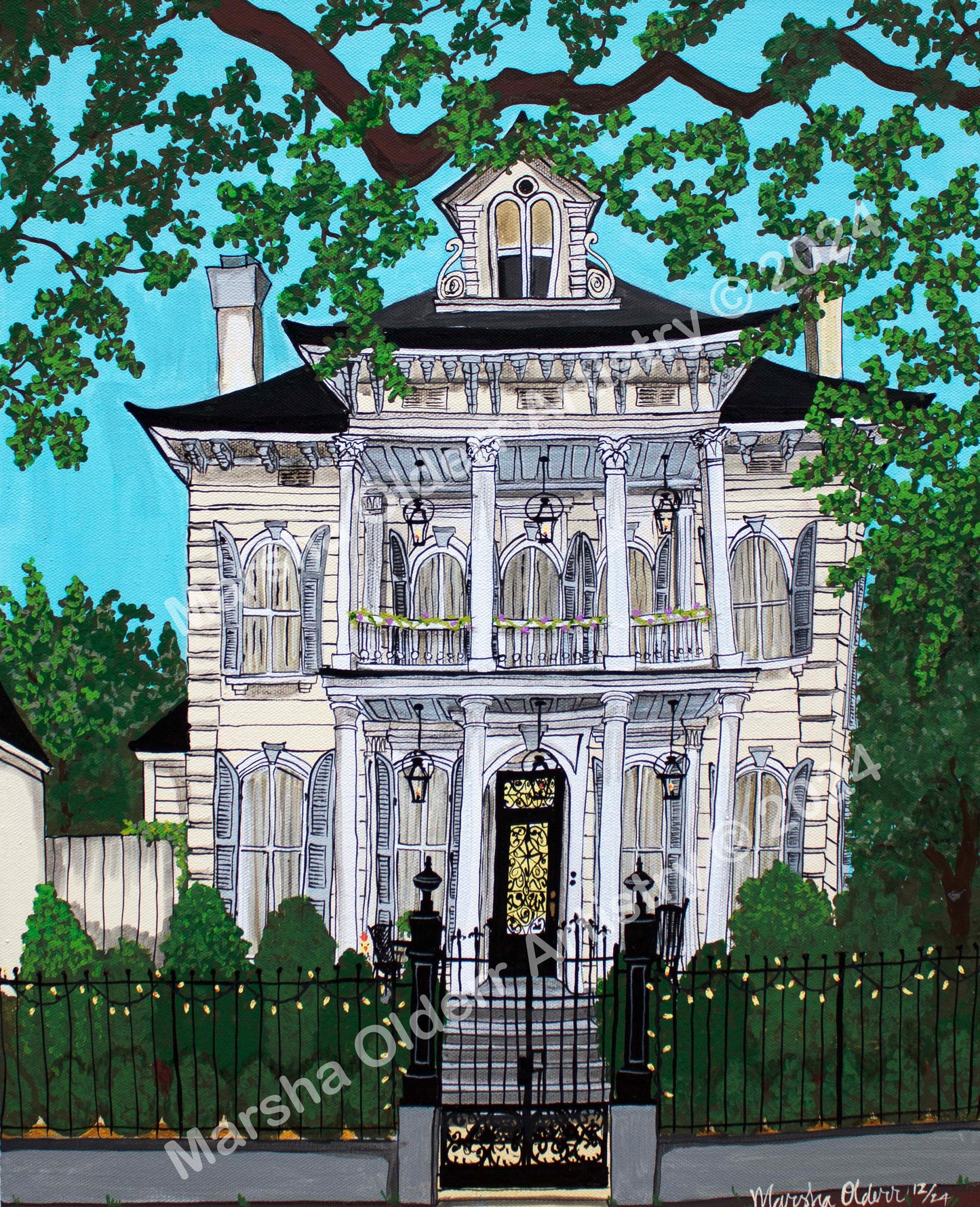 Column Magnificence Original Painting