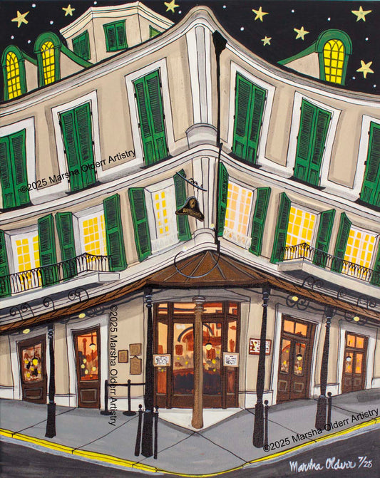 Napoleon House Original Painting