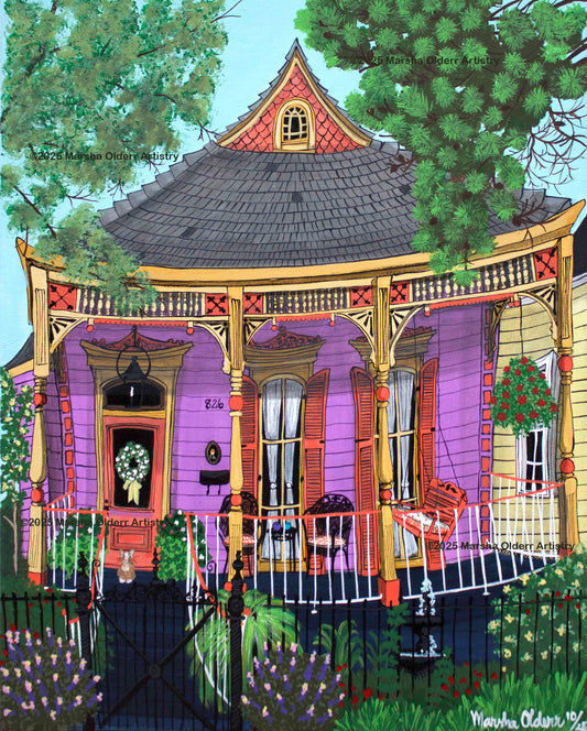 Pinks, Oranges, & Pine Shotgun (Prints)