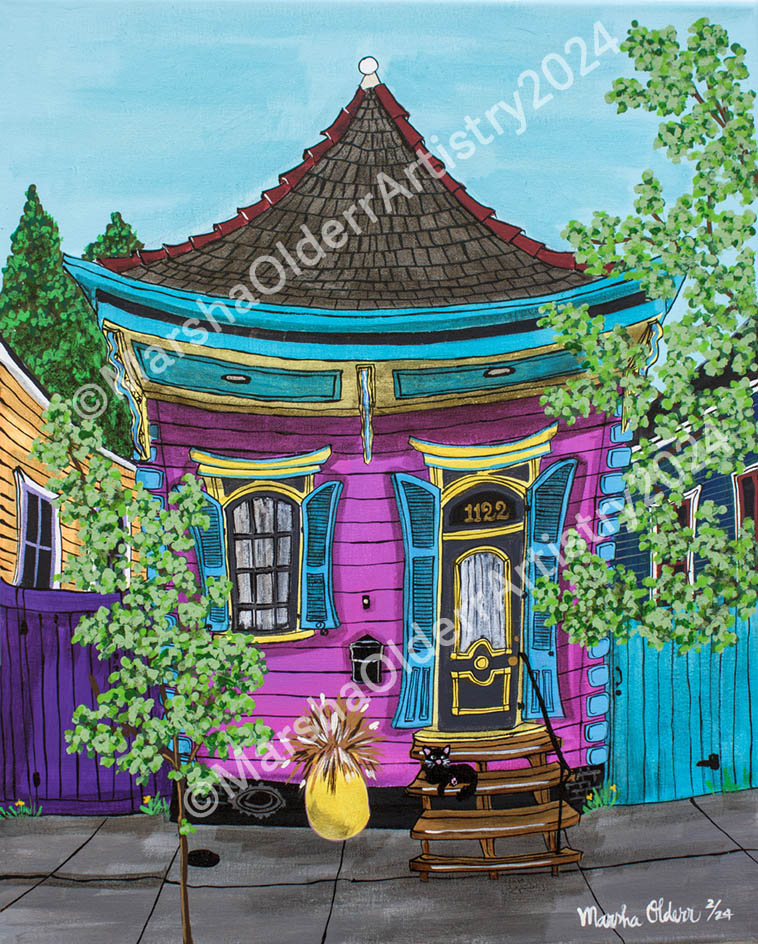 Red Violet & Yellow Shotgun (Prints)