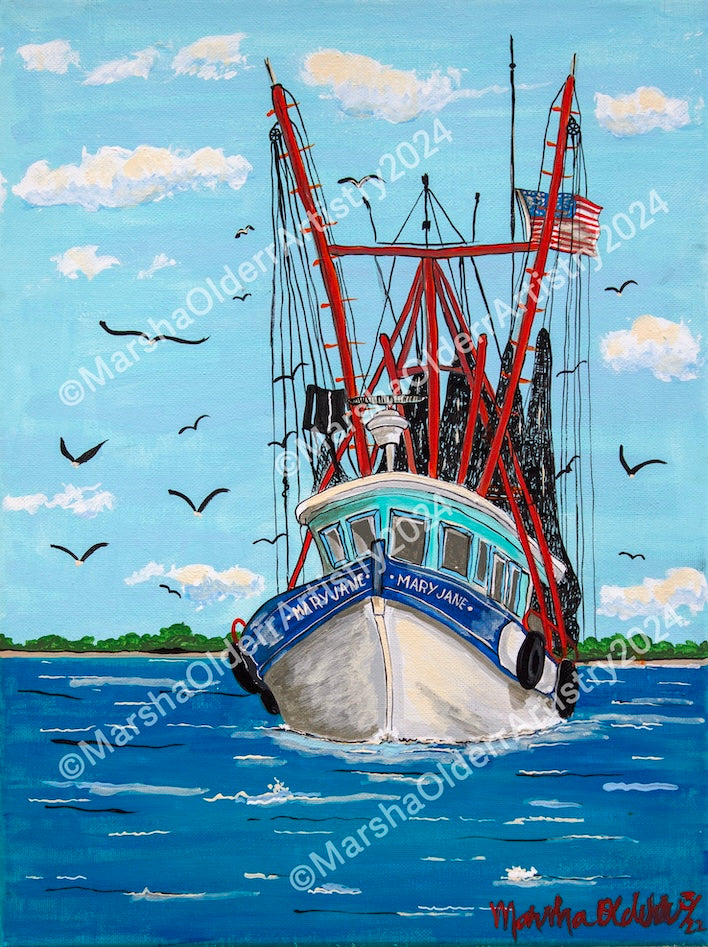 The Mary Jane Trawler (Prints)