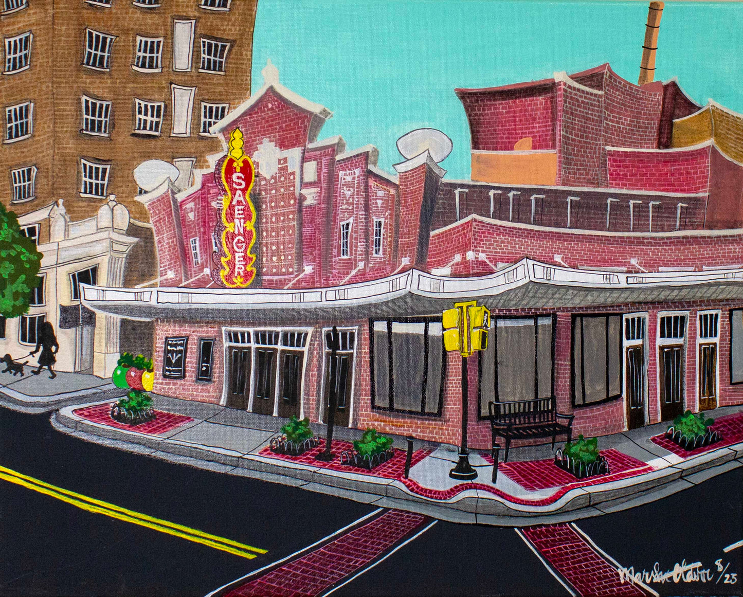 The Hattiesburg Saenger Theater