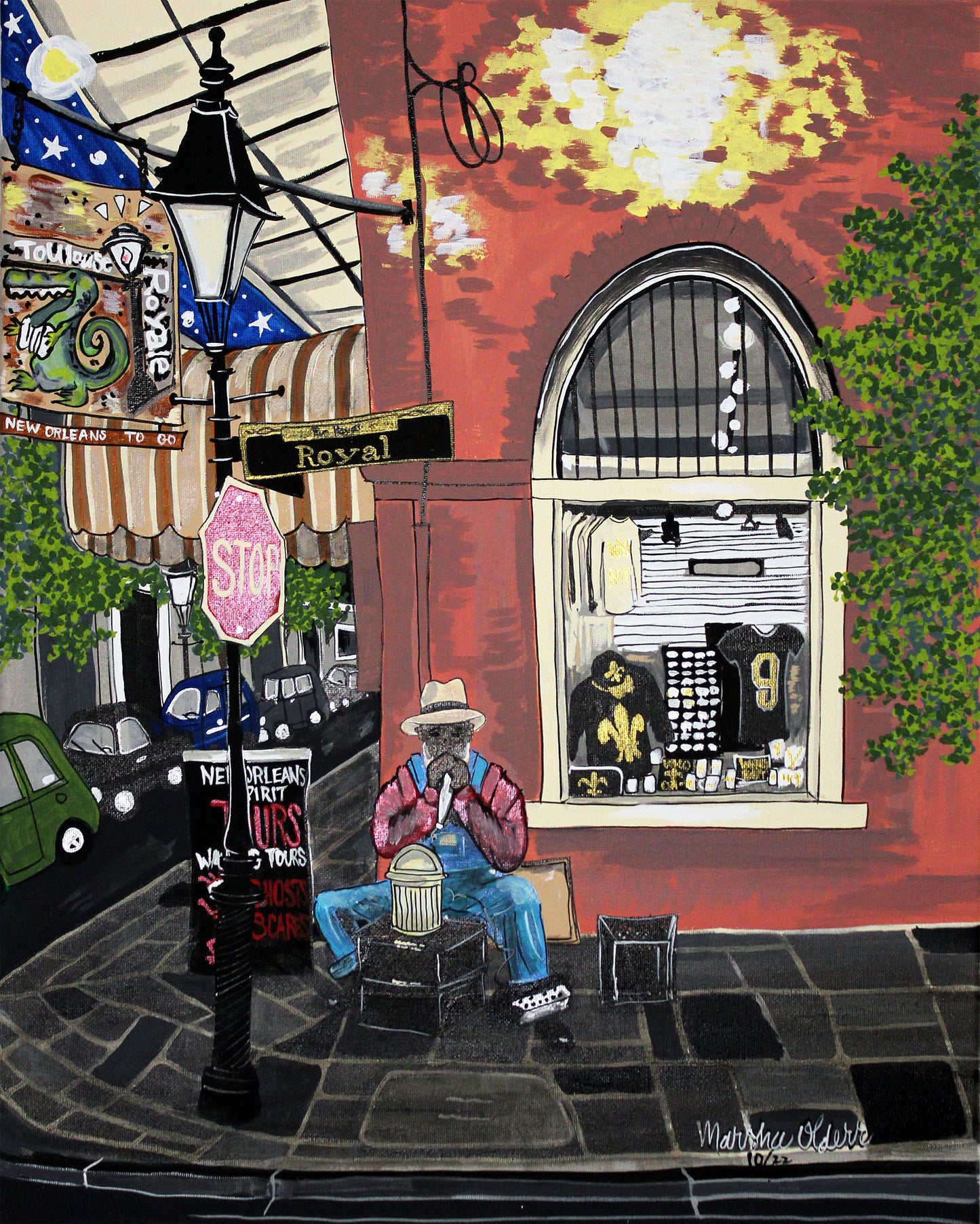 Grandpa Elliot on Royal (Prints)