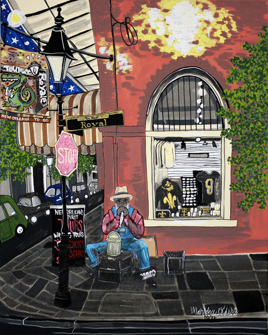 Grandpa Elliot on Royal (Prints)