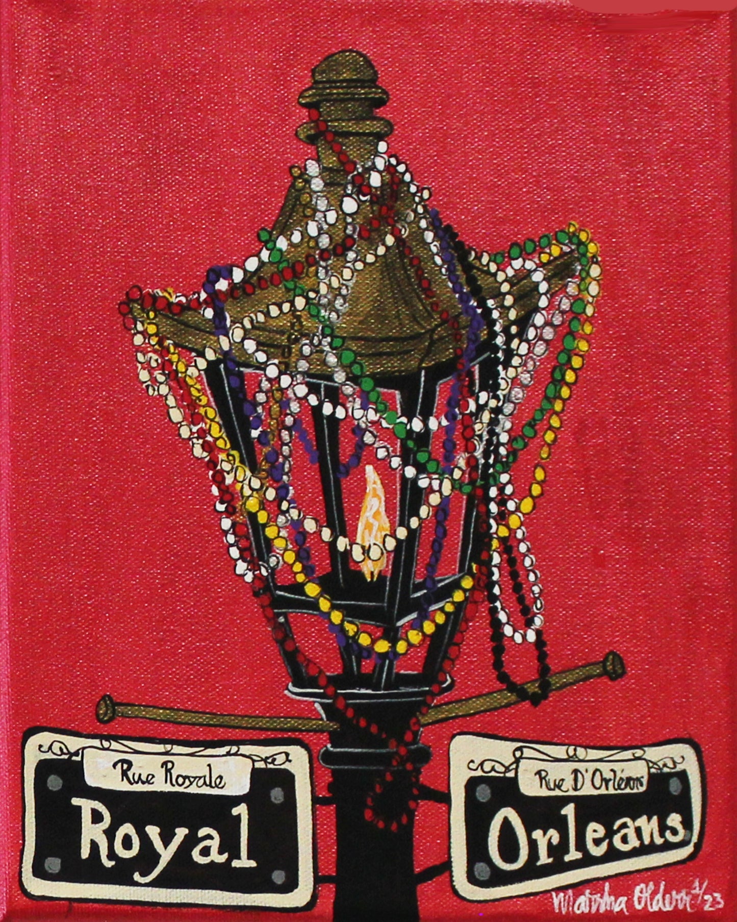 Throw Me Something Mister Rose MARDI GRAS PRINTS