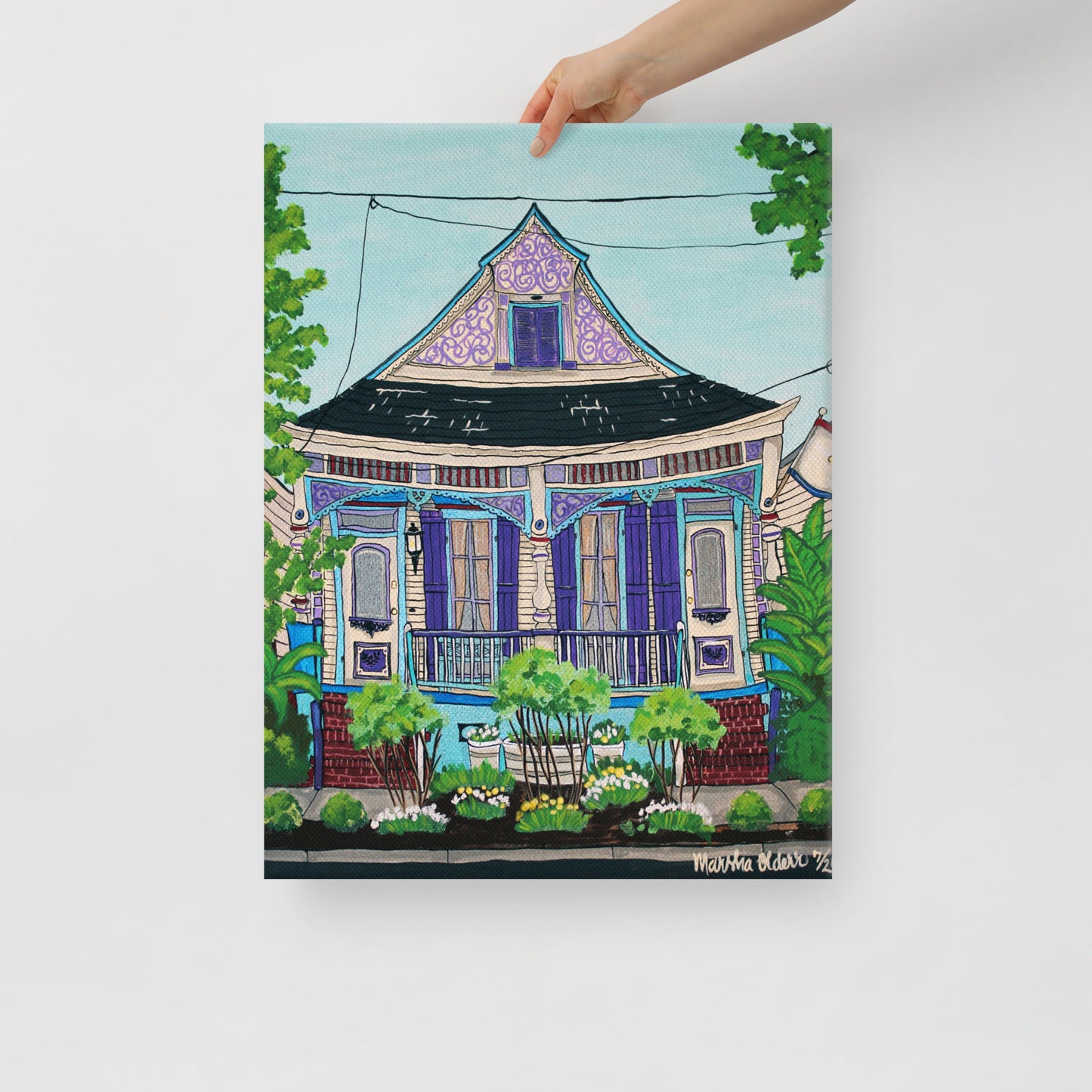 Purple Shotgun House Prints