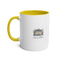 Hit the Beach Coffee Mug/Original Art by Marsha Olderr/Two-Tone 11oz