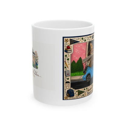 Back to School Bundle Mug/Whimsical Coffee Mug/Marsha Olderr Artistry(11oz/15oz)