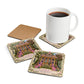 NOLA Pink Shotfun - New Orleans Art Coaster Set/Design by Marsha Olderr Artistry