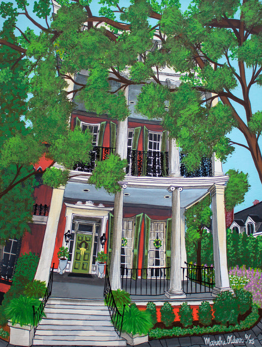 Anne Rice House, First Street Original Painting