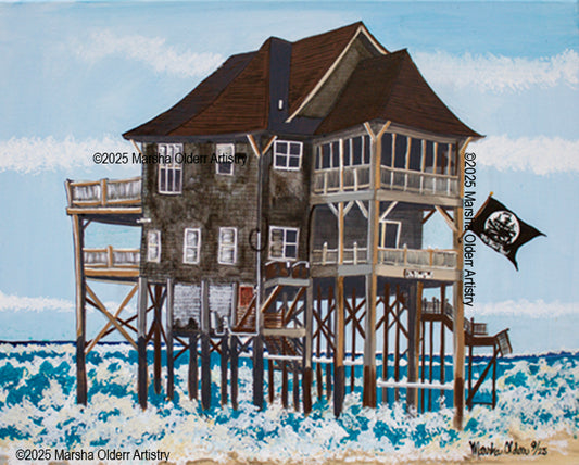 The Black Pearl Original Painting