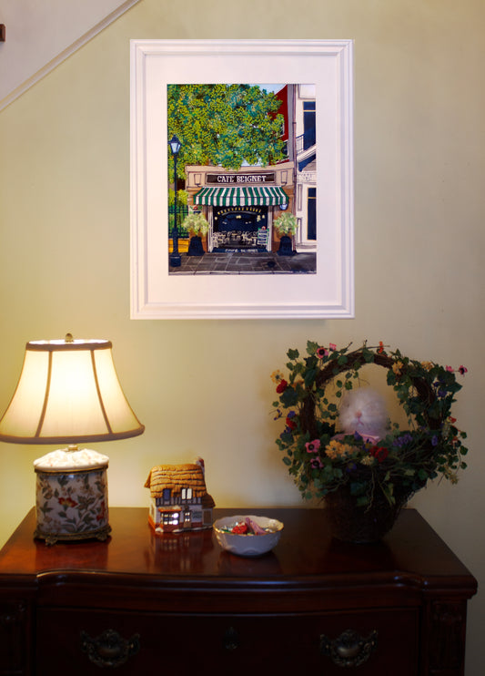 Beignet Cafe (Original Painting)