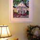 Camellia Grill Original Painting Framed
