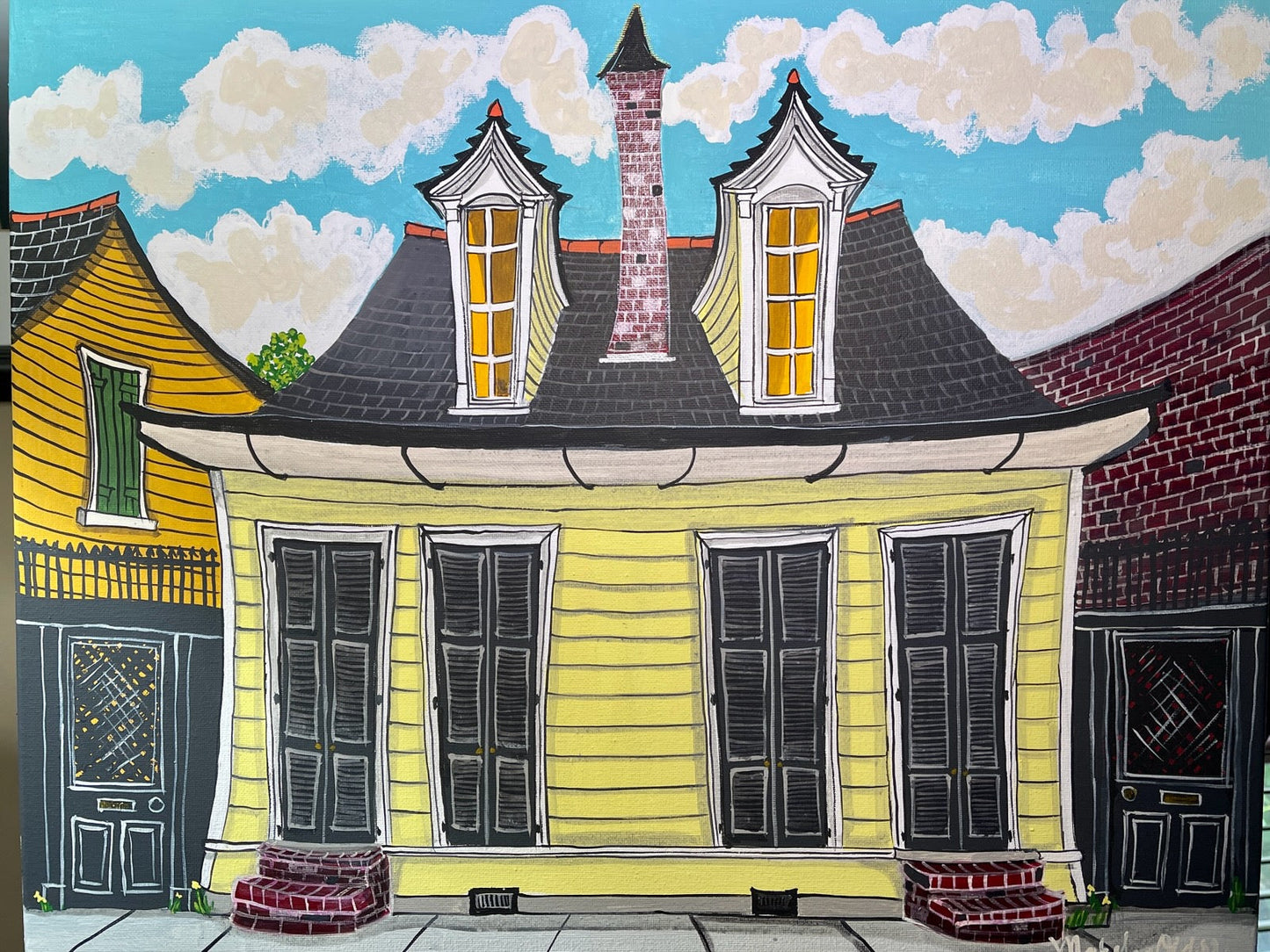 French Quarter Creole Cottage (Prints)