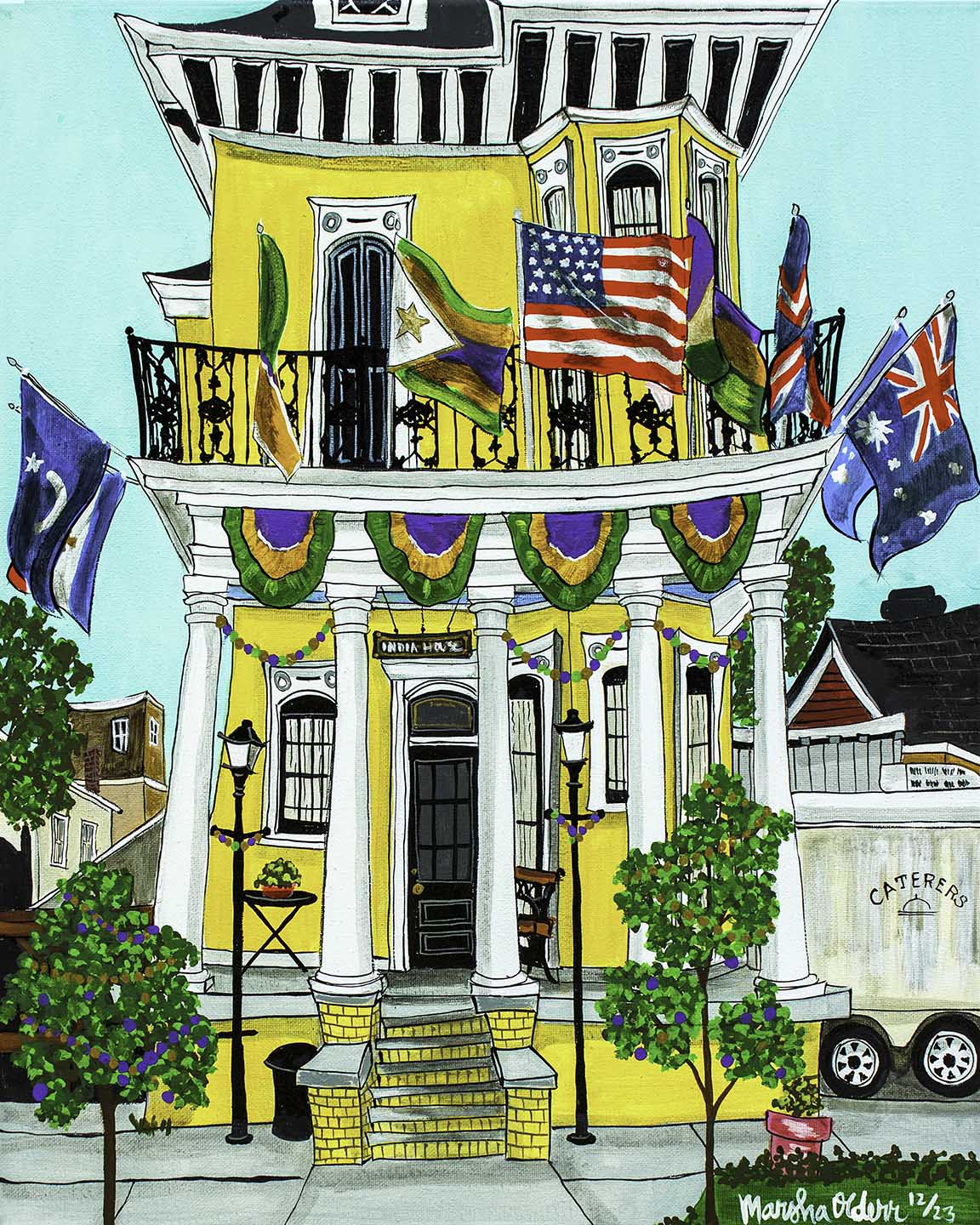 India House Hostel (Prints)