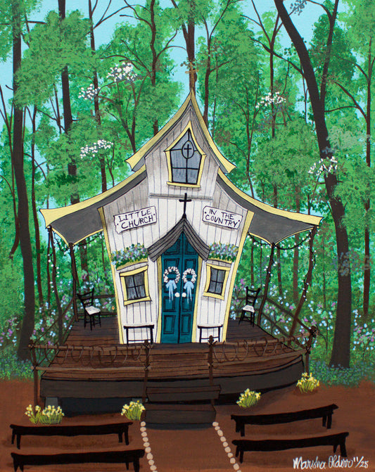 Little Church in the Country (Prints)