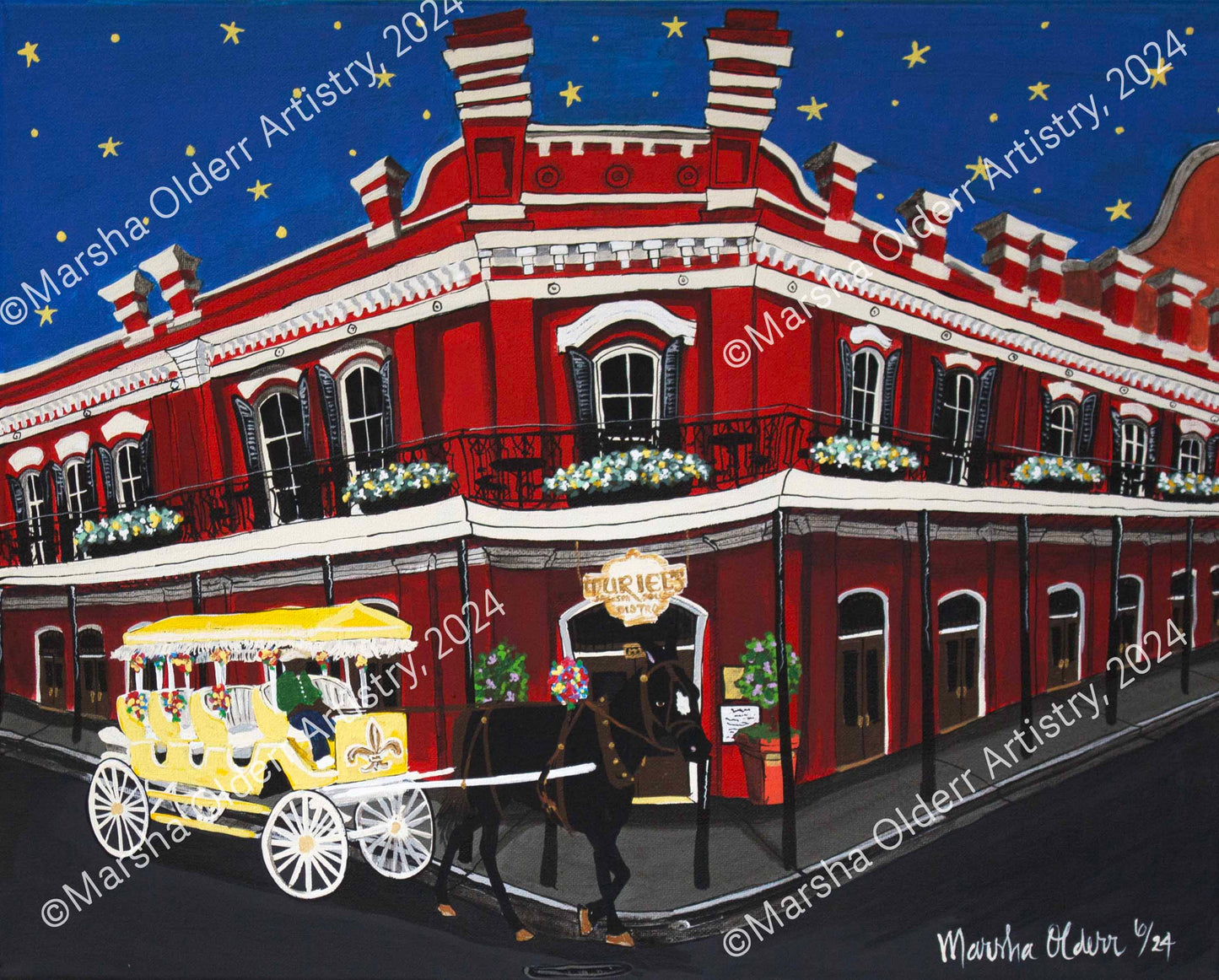 Muriel’s Jackson Square Original Painting