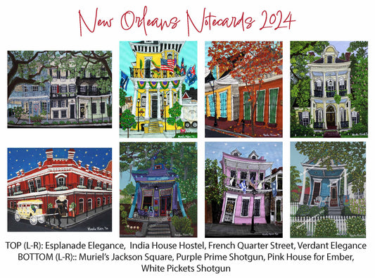 New Orleans Notecards 2024