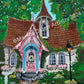 Fairytale Cottage Original Painting