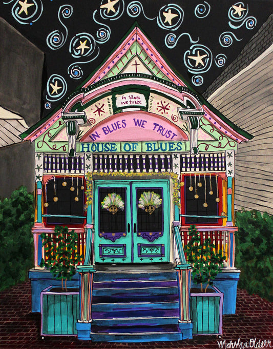 House of Blues (Prints)