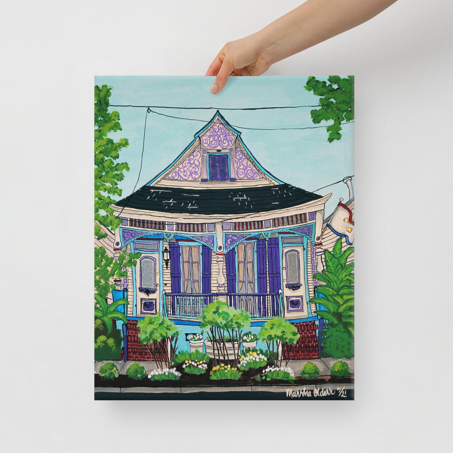 Purple Shotgun House Prints